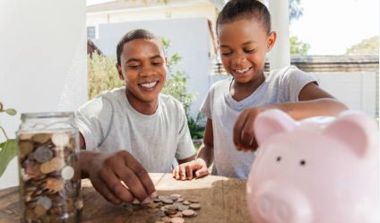 teaching children money