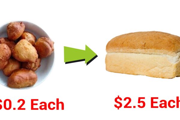 donuts to bread
